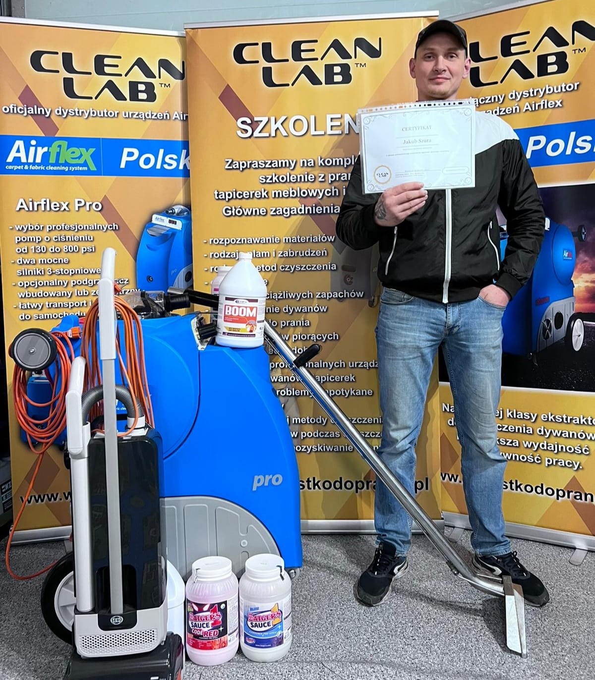 Jakub Szura - certyfikat