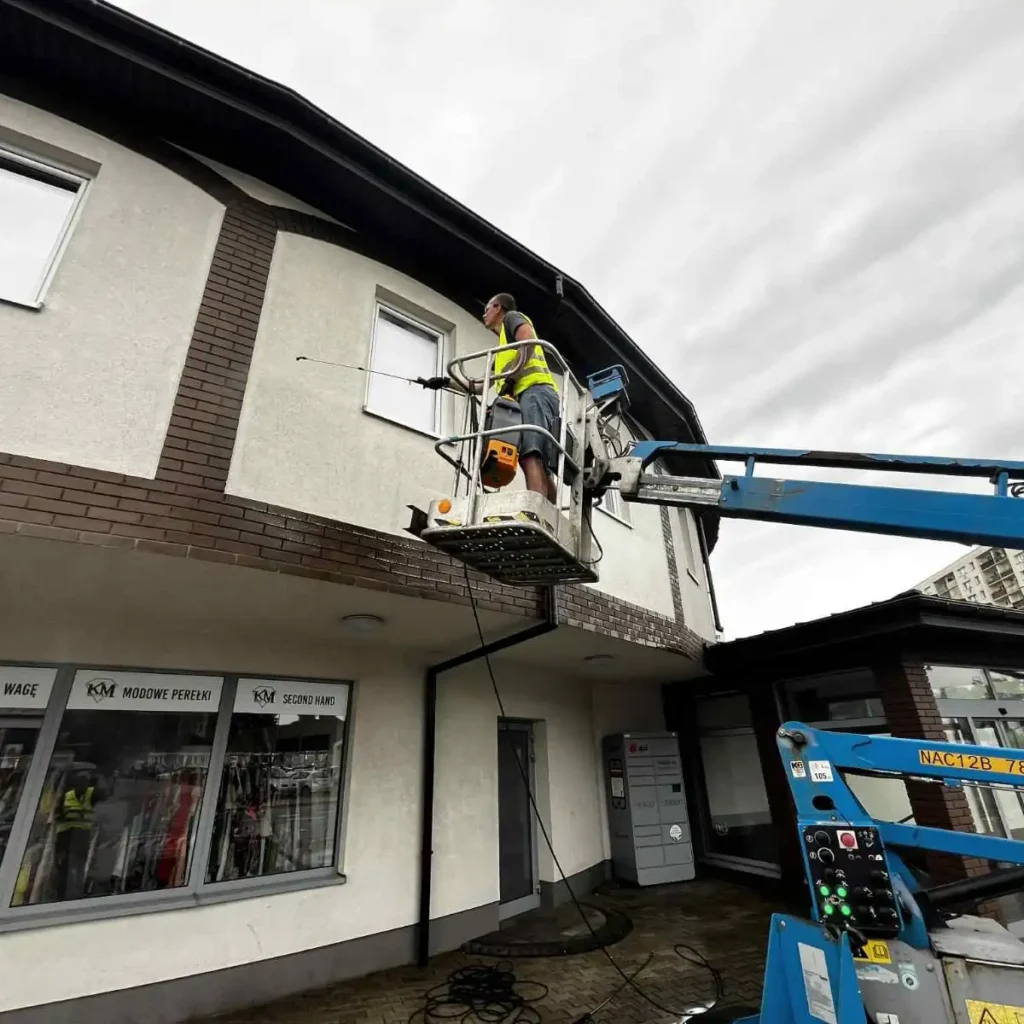 mycie elewacji legionowo