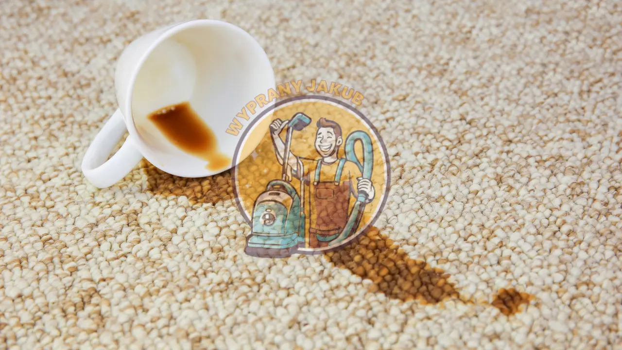 Jak usunąć plamę z kawy na dywanie