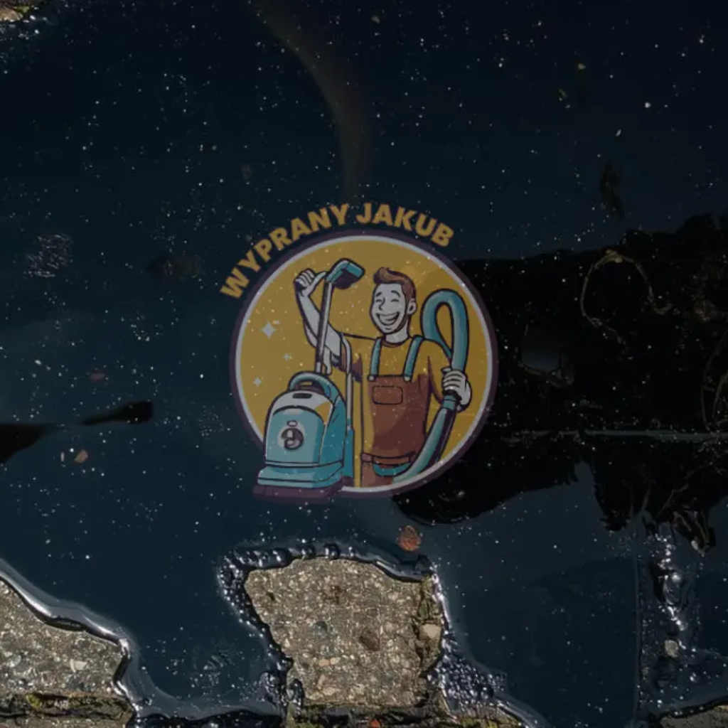 plama oleju na kostce