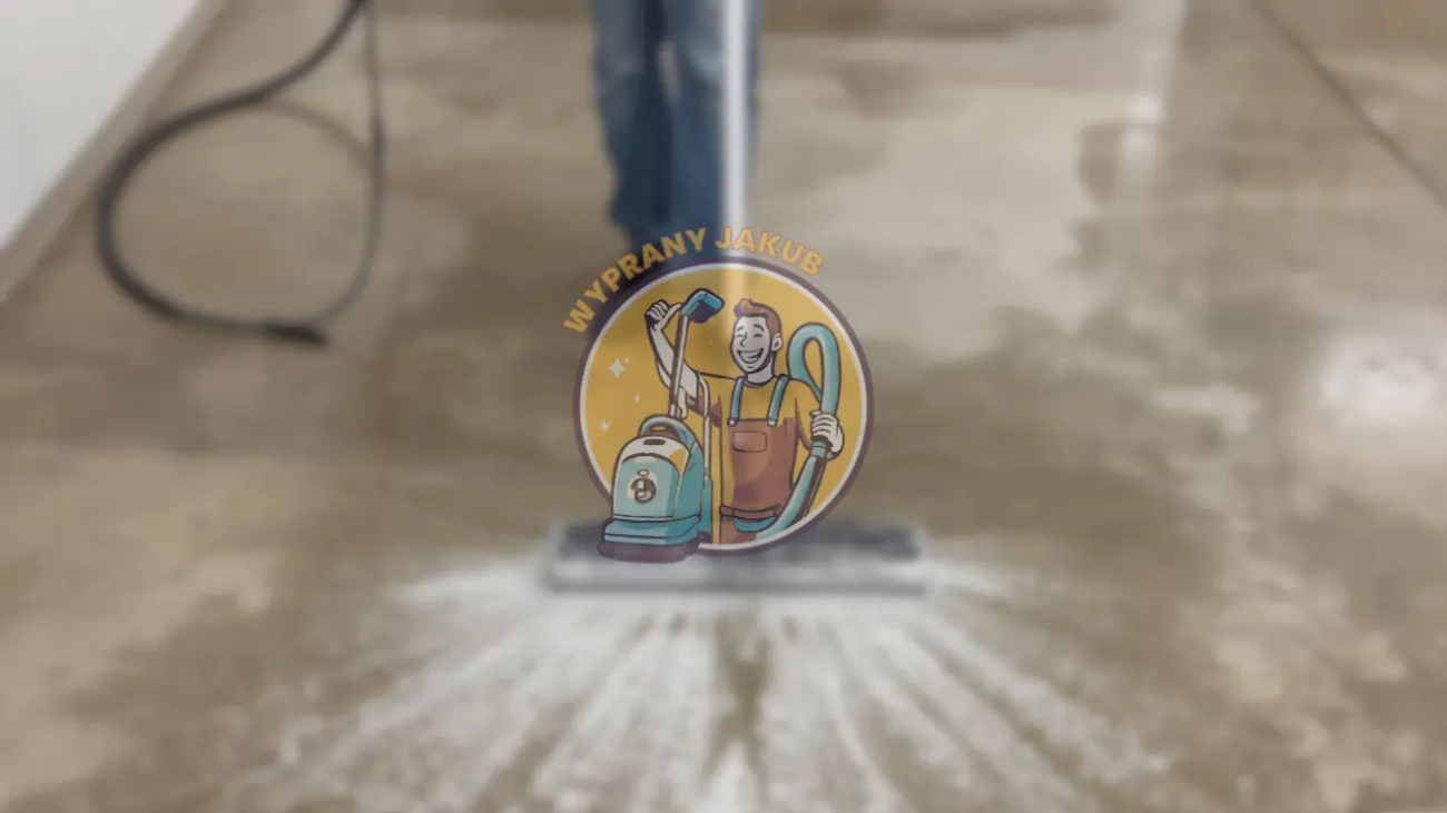 czyszczenie posadzki betonowej